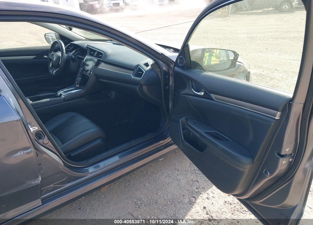 2018 HONDA CIVIC EX-L VIN: JHMFC1F81JX034038