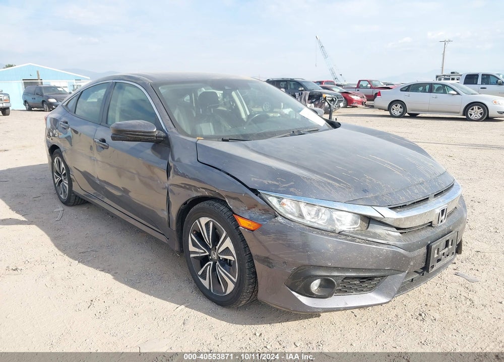 2018 HONDA CIVIC EX-L VIN: JHMFC1F81JX034038