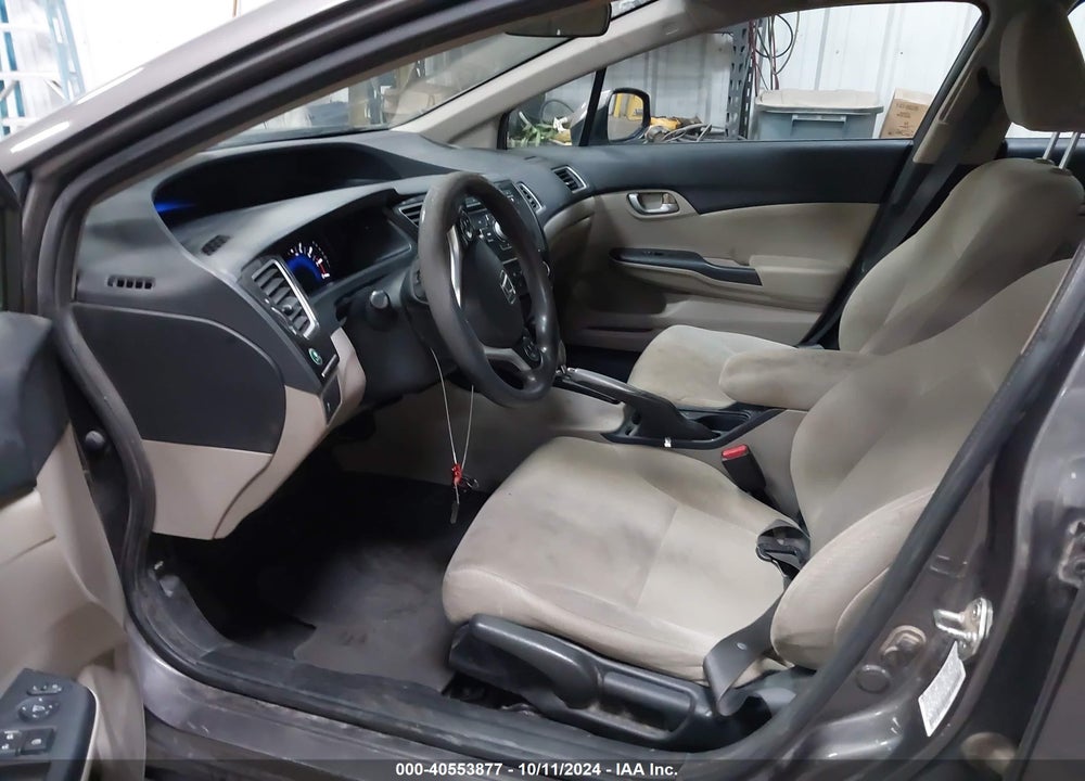 2013 HONDA CIVIC LX VIN: 19XFB2F51DE075113