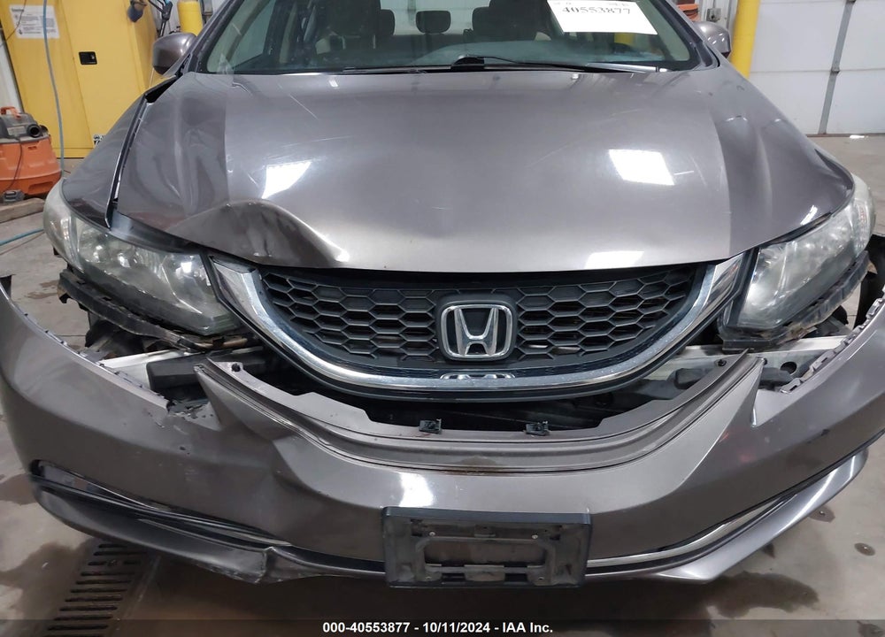 2013 HONDA CIVIC LX VIN: 19XFB2F51DE075113