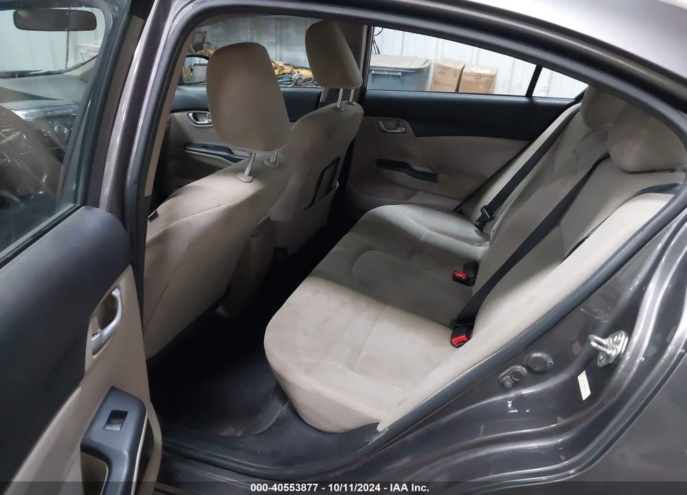 2013 HONDA CIVIC LX VIN: 19XFB2F51DE075113