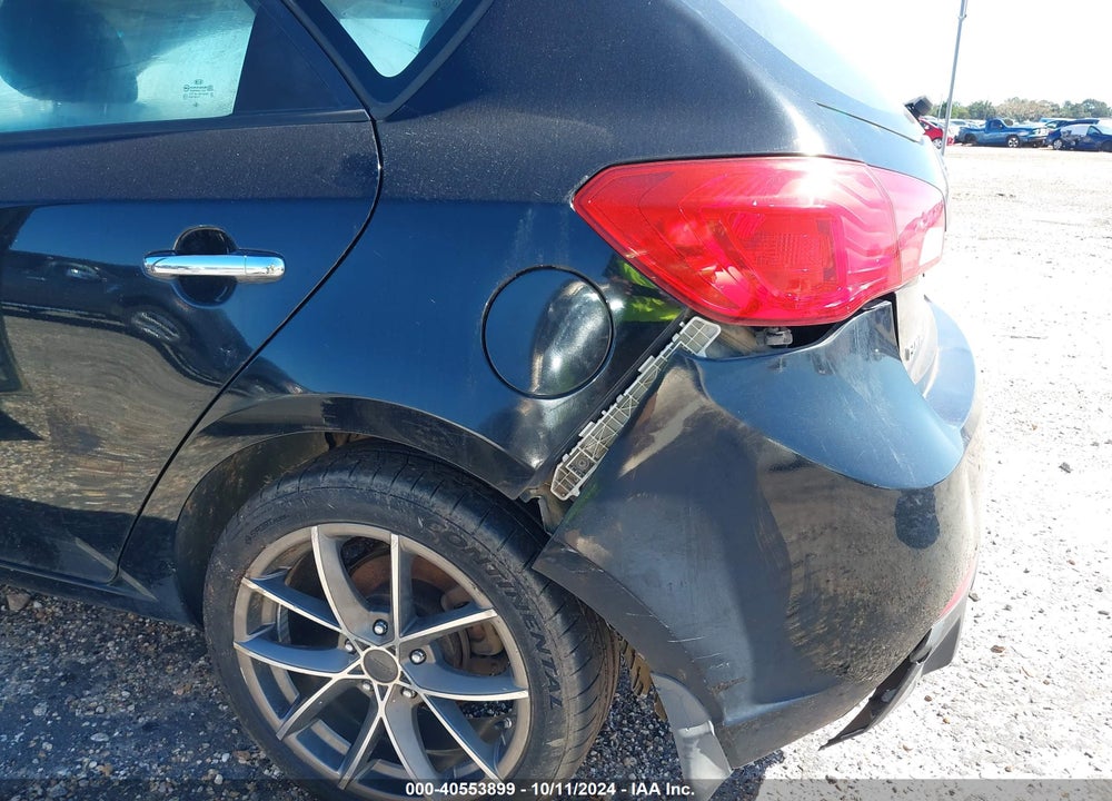 2011 KIA FORTE SX VIN: KNAFW5A38B5432952