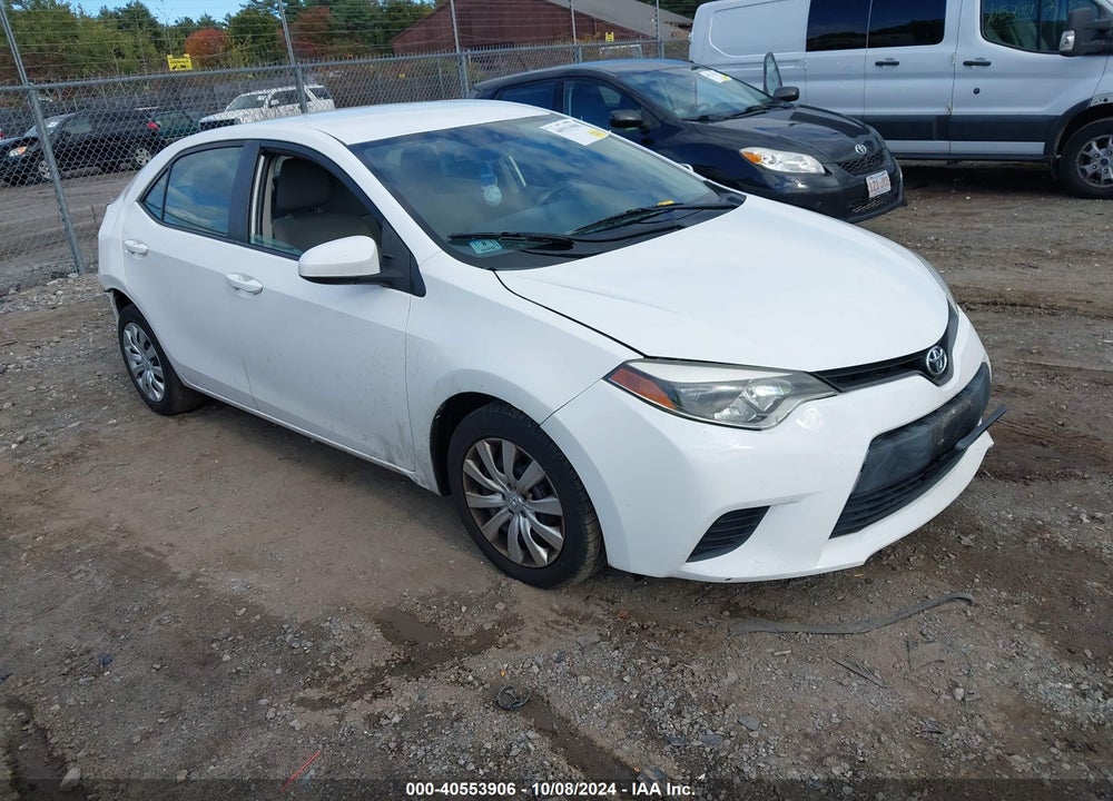 2014 TOYOTA COROLLA LE VIN: 2T1BURHE9EC149618