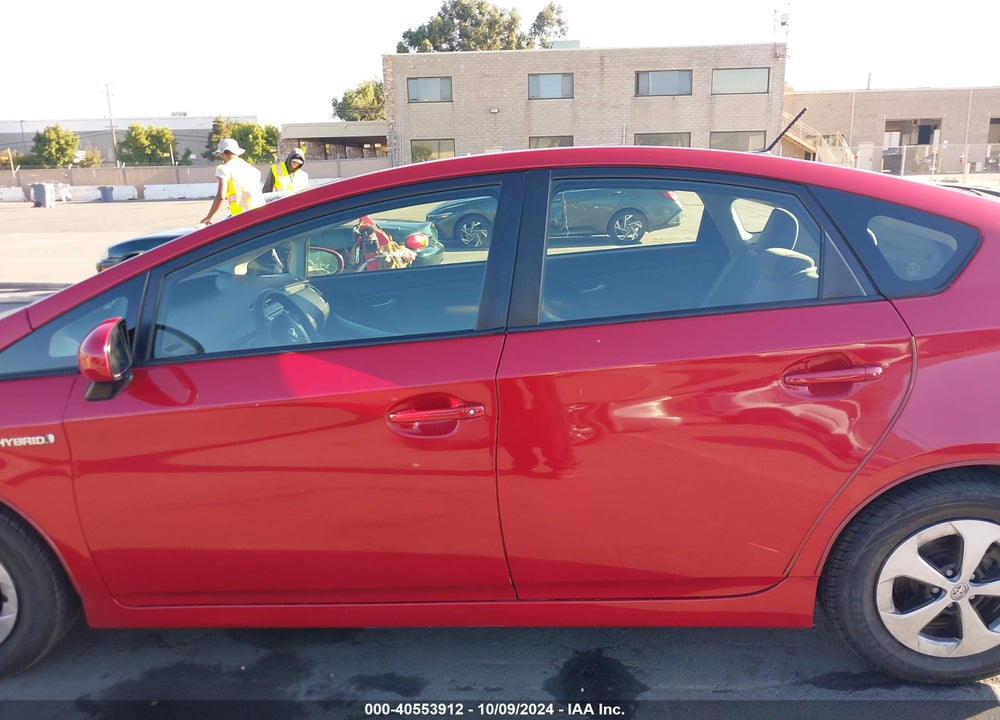 2012 TOYOTA PRIUS THREE VIN: JTDKN3DU1C5527593