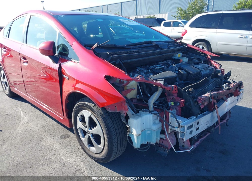 2012 TOYOTA PRIUS THREE VIN: JTDKN3DU1C5527593