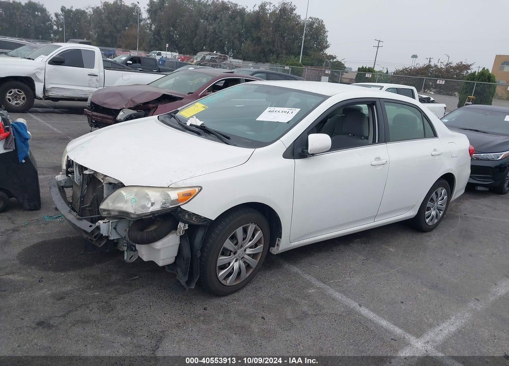 2013 TOYOTA COROLLA LE VIN: JTDBU4EE3DJ118116