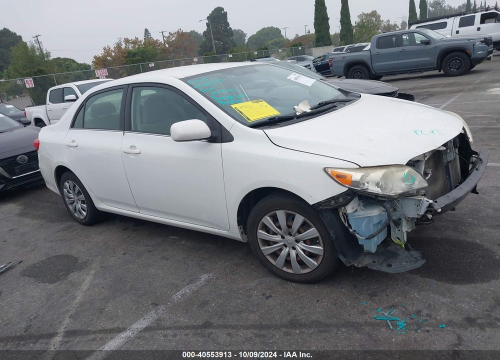 2013 TOYOTA COROLLA LE VIN: JTDBU4EE3DJ118116
