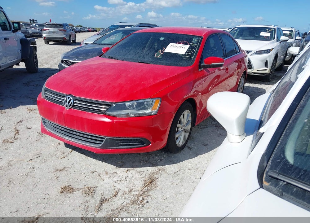 2013 VOLKSWAGEN JETTA 2.5L SE VIN: 3VWDP7AJ6DM295375
