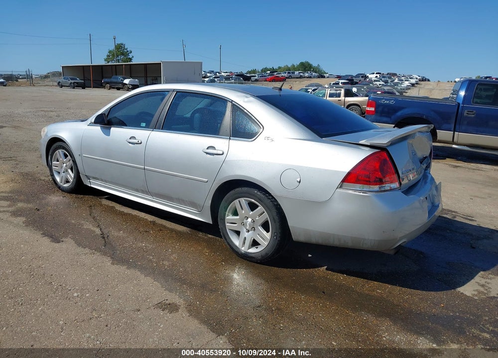 2009 CHEVROLET IMPALA LT VIN: 2G1WC57M991268739