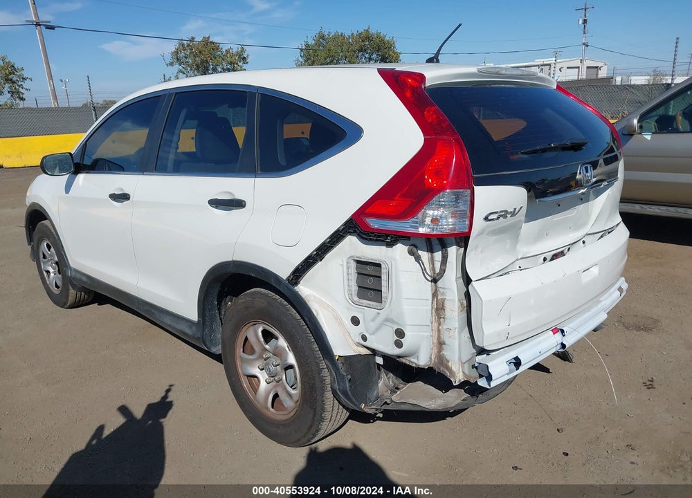 2014 HONDA CR-V LX VIN: 5J6RM3H39EL034420