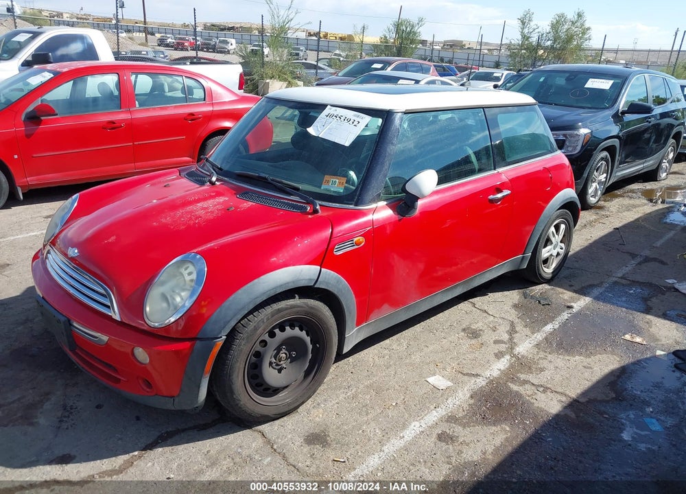 2006 MINI COOPER VIN: WMWRC33506TK72933