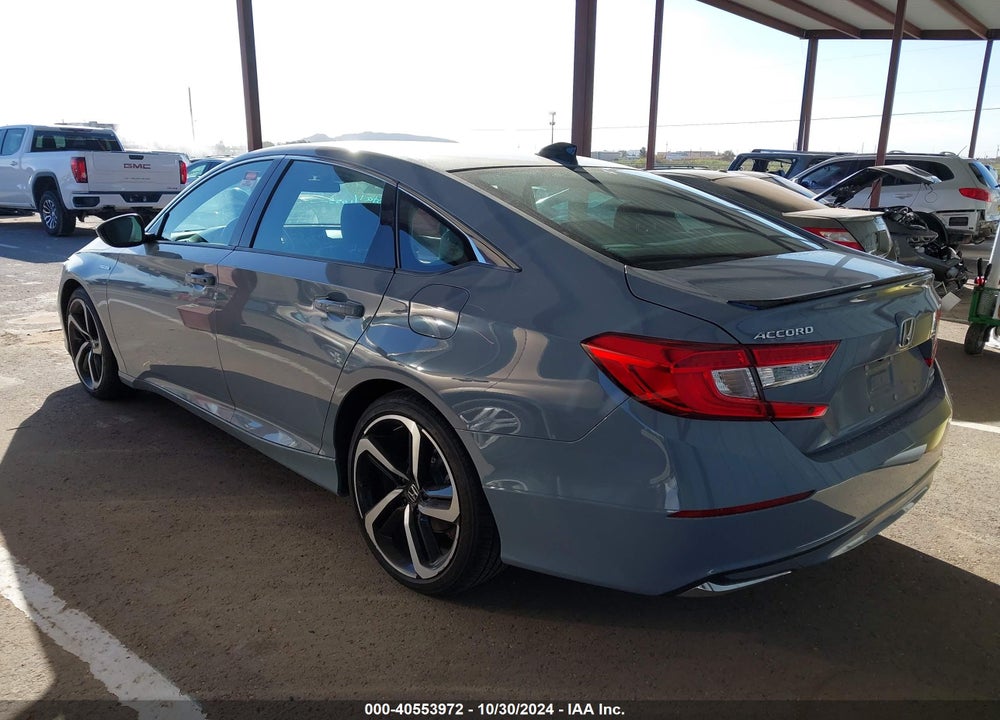 2022 HONDA ACCORD HYBRID SPORT VIN: 1HGCV3F21NA015621