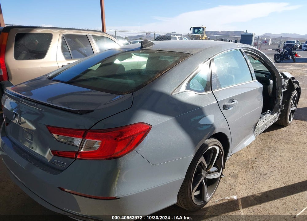 2022 HONDA ACCORD HYBRID SPORT VIN: 1HGCV3F21NA015621