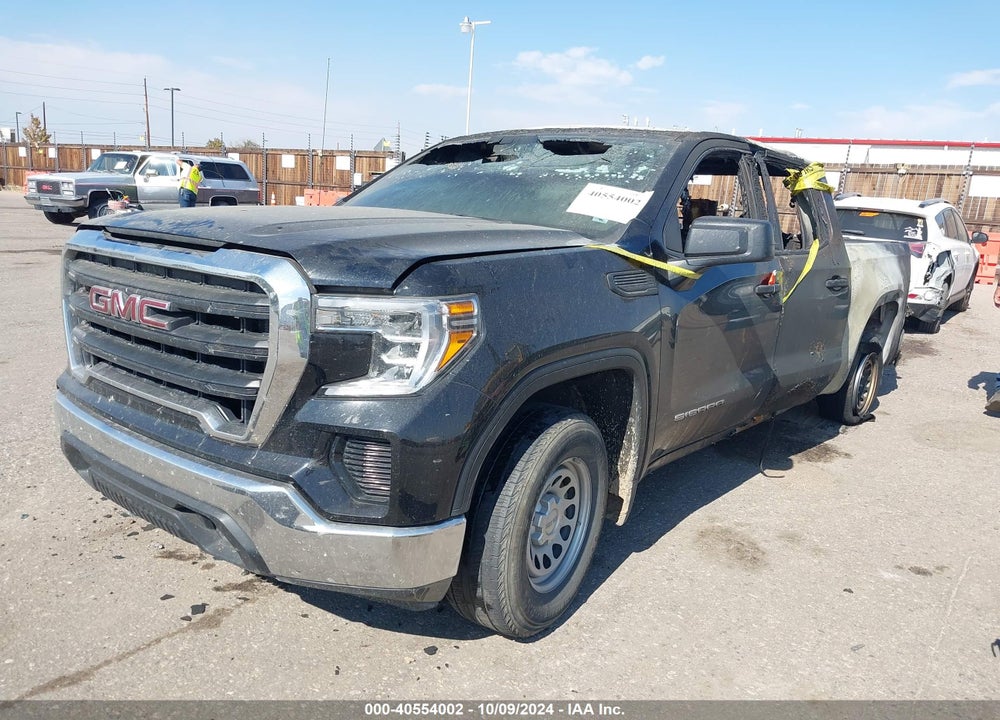 2021 GMC SIERRA 1500 2WD  STANDARD BOX VIN: 1GTR8AEH7MZ218975