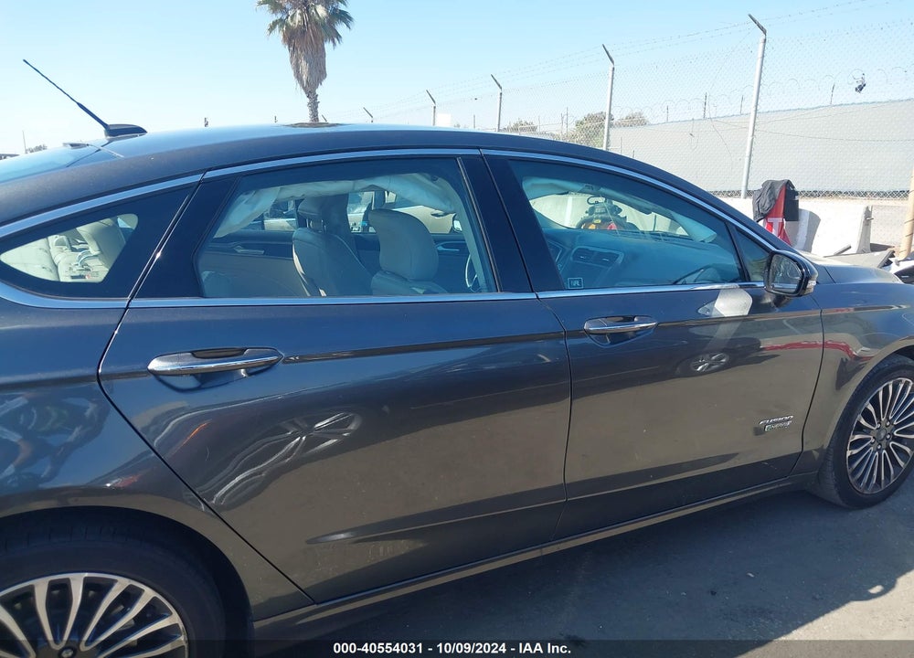 2017 FORD FUSION ENERGI SE LUXURY VIN: 3FA6P0PU0HR379646