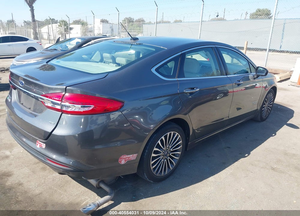 2017 FORD FUSION ENERGI SE LUXURY VIN: 3FA6P0PU0HR379646