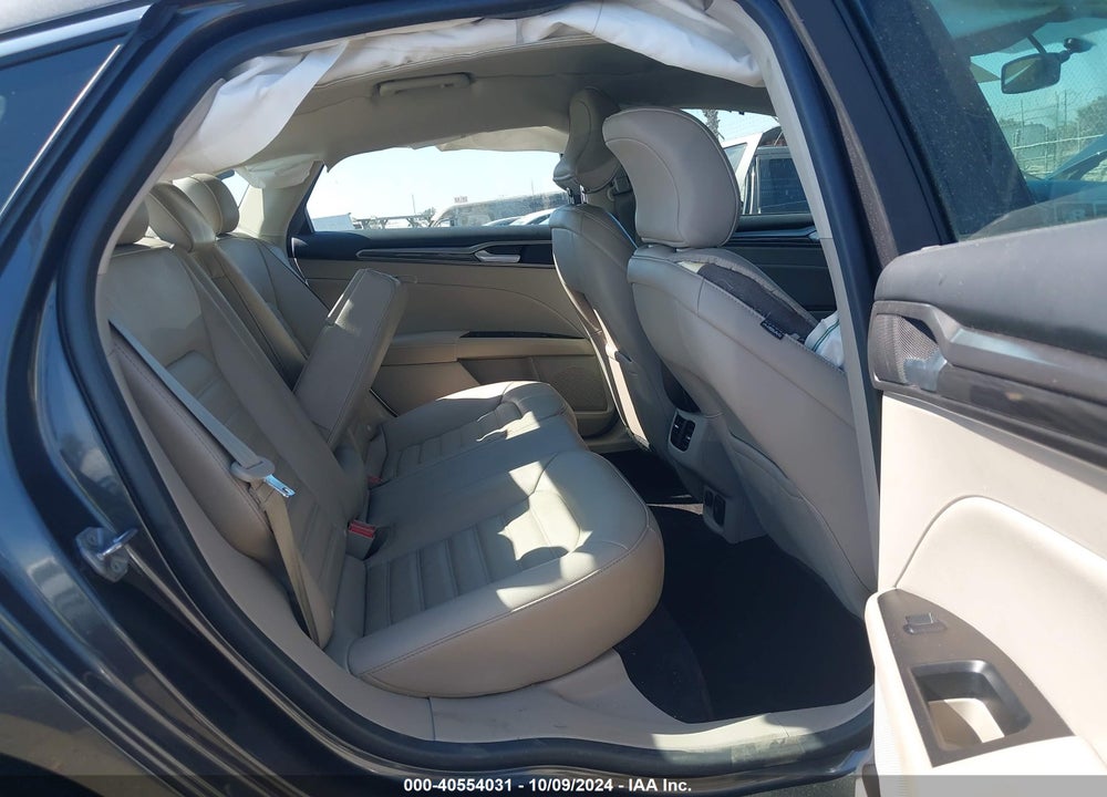 2017 FORD FUSION ENERGI SE LUXURY VIN: 3FA6P0PU0HR379646