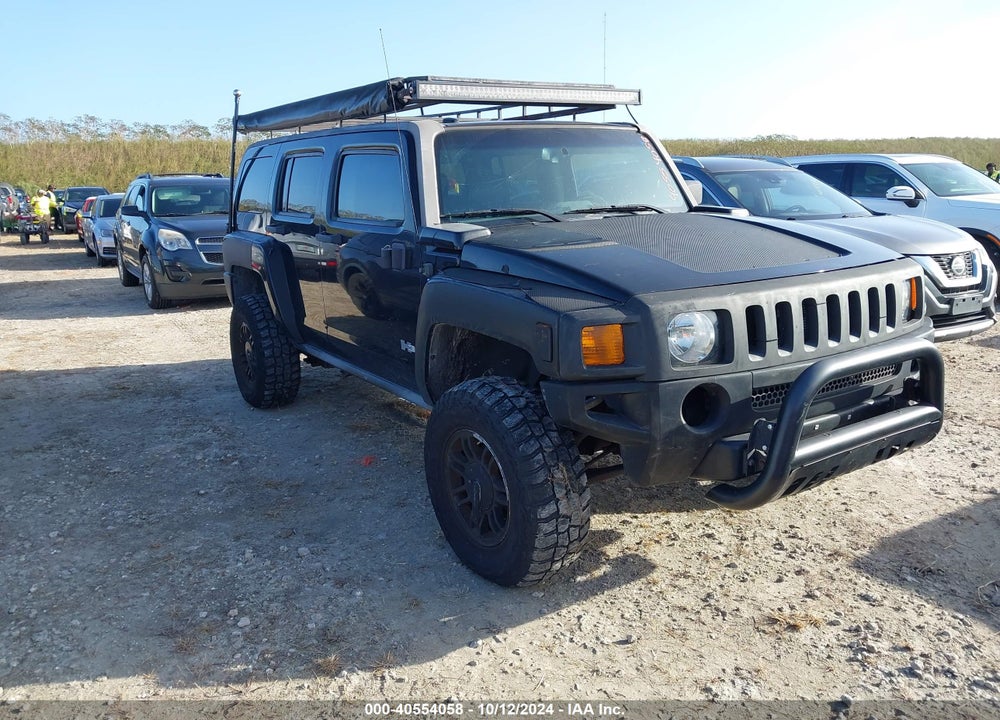 2007 HUMMER H3 SUV VIN: 5GTDN13E078157208