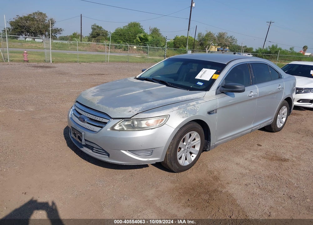 2010 FORD TAURUS SE VIN: 1FAHP2DW9AG150342