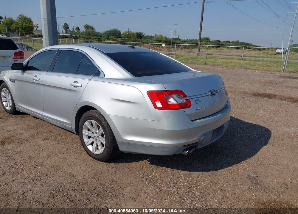 2010 FORD TAURUS SE VIN: 1FAHP2DW9AG150342