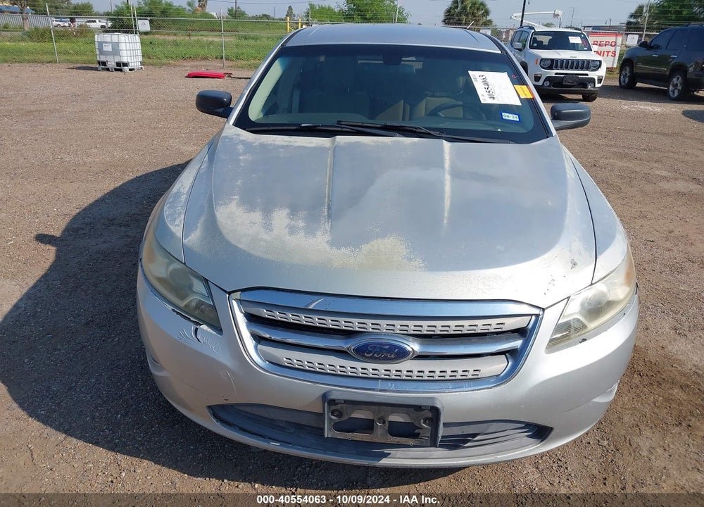 2010 FORD TAURUS SE VIN: 1FAHP2DW9AG150342