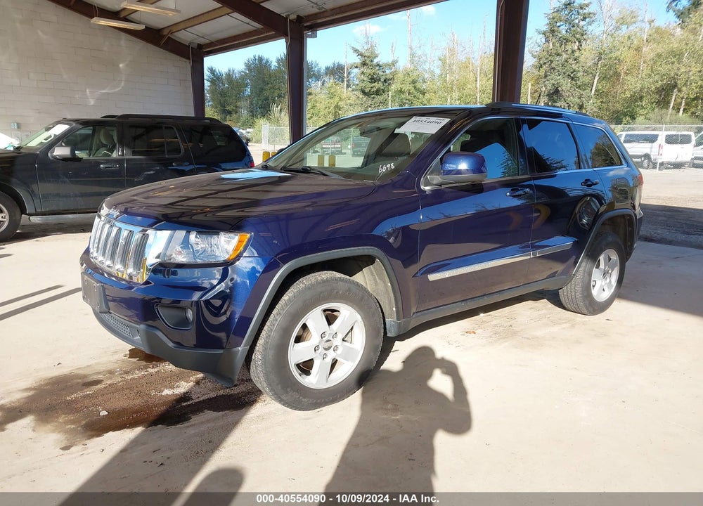 2012 JEEP GRAND CHEROKEE LAREDO VIN: 1C4RJFAG3CC226698