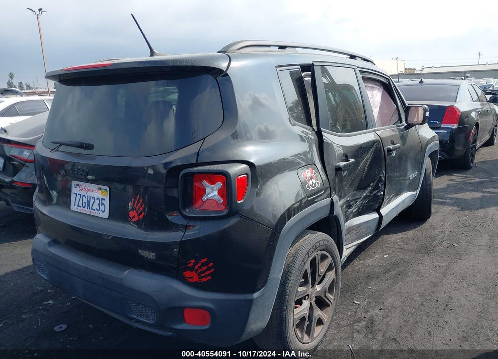 2017 JEEP RENEGADE ALTITUDE FWD VIN: ZACCJABB4HPF24000