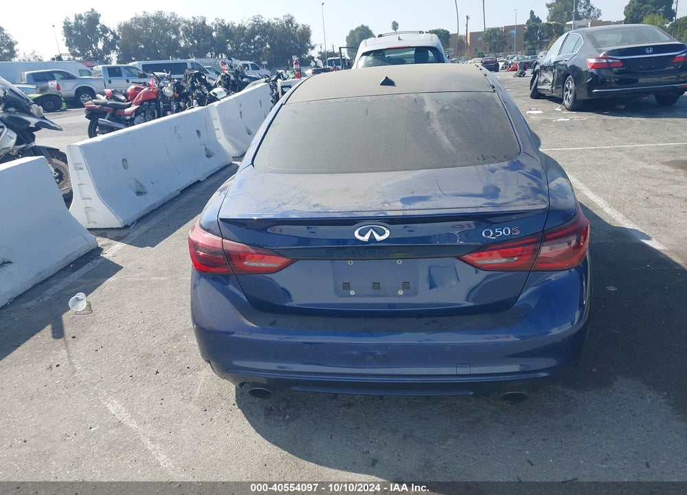 2018 INFINITI Q50 3.0T RED SPORT 400 VIN: JN1FV7AP0JM461695