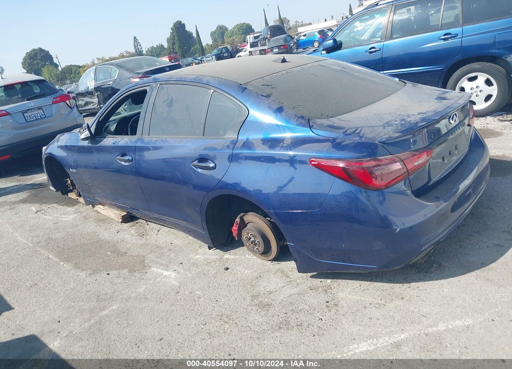 2018 INFINITI Q50 3.0T RED SPORT 400 VIN: JN1FV7AP0JM461695