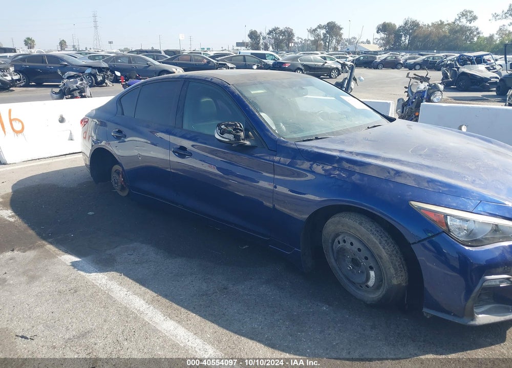 2018 INFINITI Q50 3.0T RED SPORT 400 VIN: JN1FV7AP0JM461695