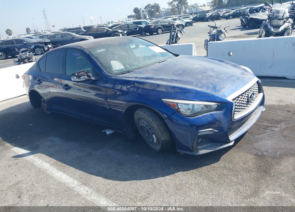 2018 INFINITI Q50 3.0T RED SPORT 400 VIN: JN1FV7AP0JM461695