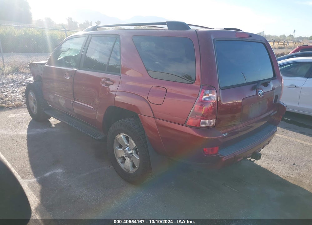 2005 TOYOTA 4RUNNER SR5 V6 VIN: JTEBU14R558047590