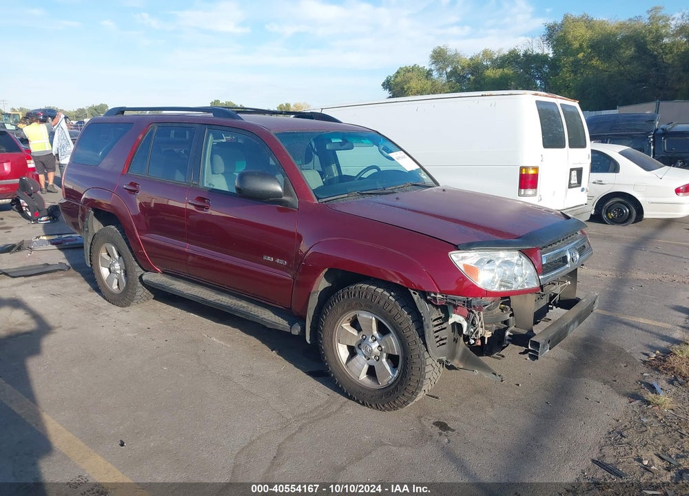 2005 TOYOTA 4RUNNER SR5 V6 VIN: JTEBU14R558047590