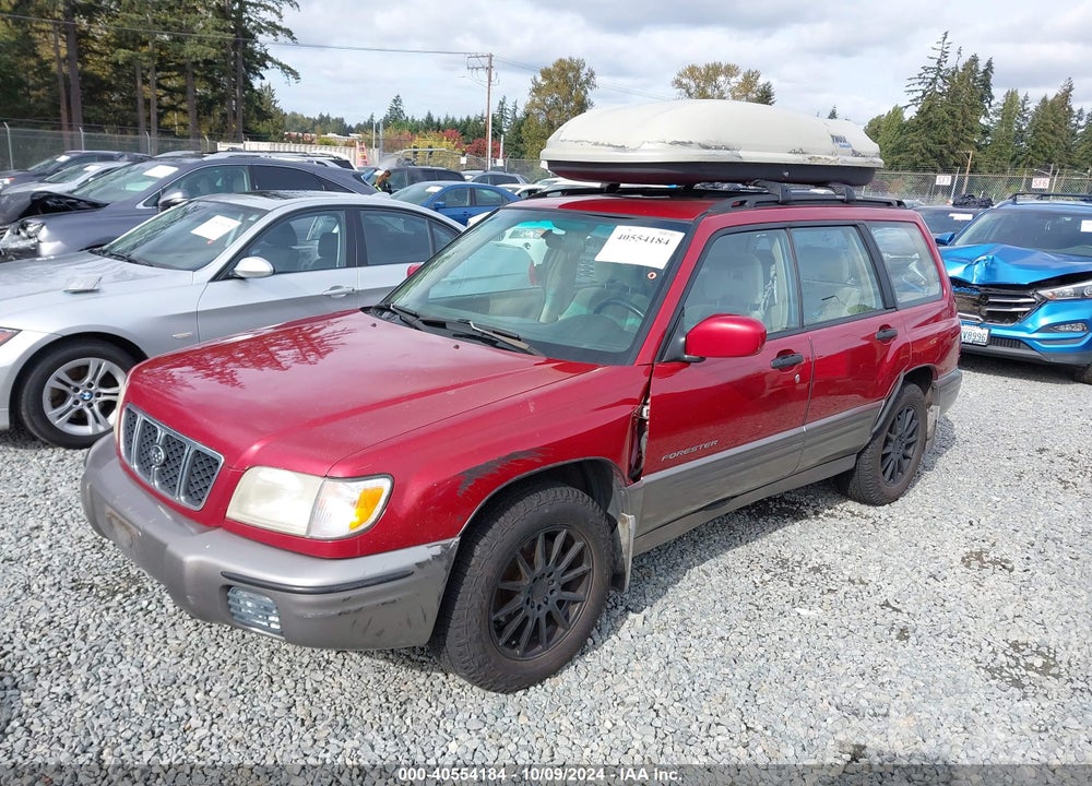 2002 SUBARU FORESTER S VIN: JF1SF65522H736060