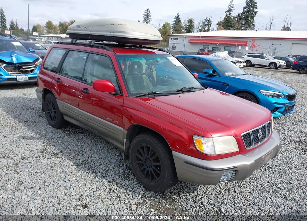 2002 SUBARU FORESTER S VIN: JF1SF65522H736060