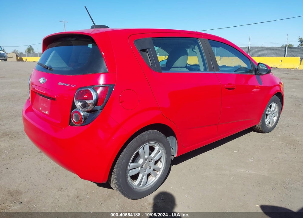 2015 CHEVROLET SONIC LT AUTO VIN: 1G1JC6SG9F4213791