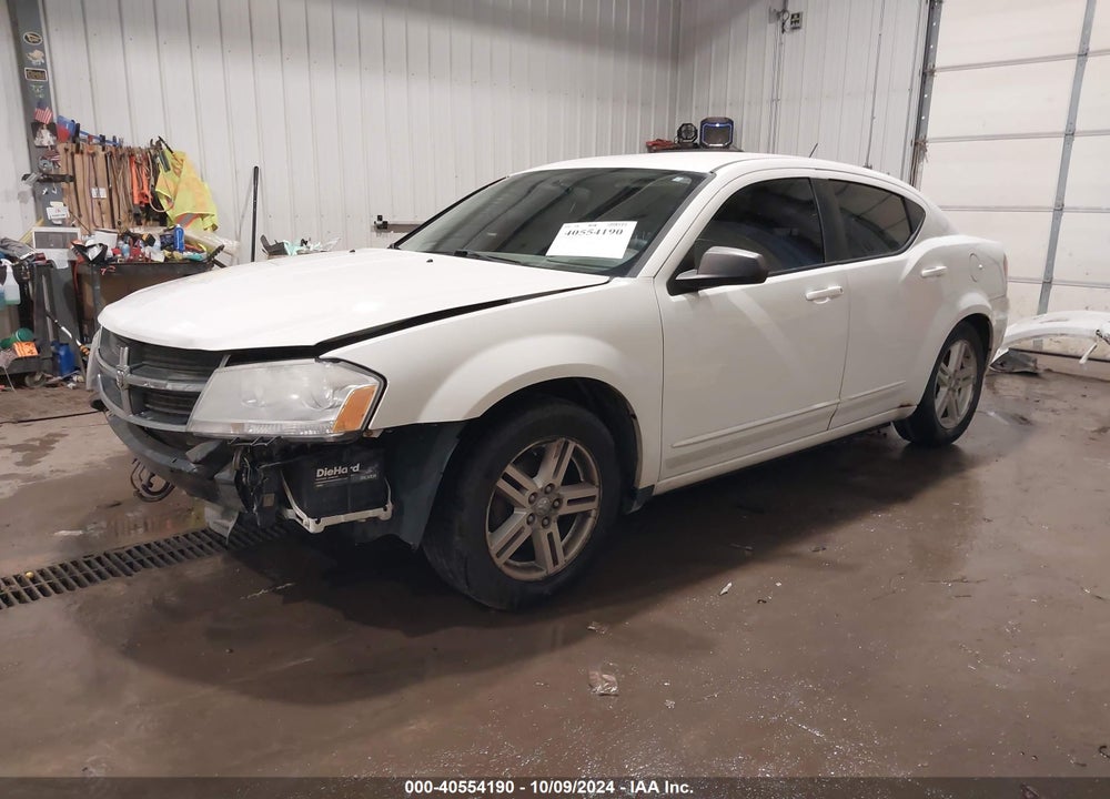 2008 DODGE AVENGER SXT VIN: 1B3LC56K18N245206