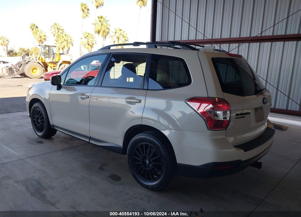 2016 SUBARU FORESTER 2.5I PREMIUM VIN: JF2SJAFC4GH550697