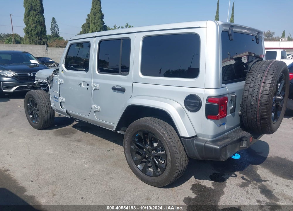 2022 JEEP WRANGLER 4XE UNLIMITED SAHARA 4X4 VIN: 1C4JJXP69NW220598