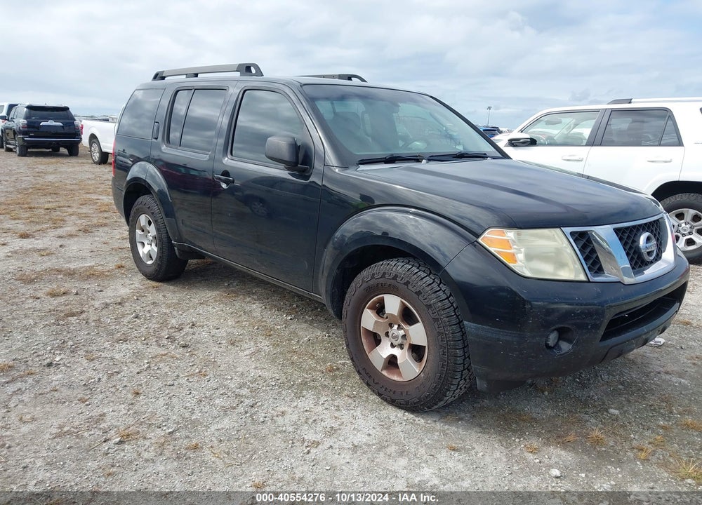 2009 NISSAN PATHFINDER S VIN: 5N1AR18U59C611107