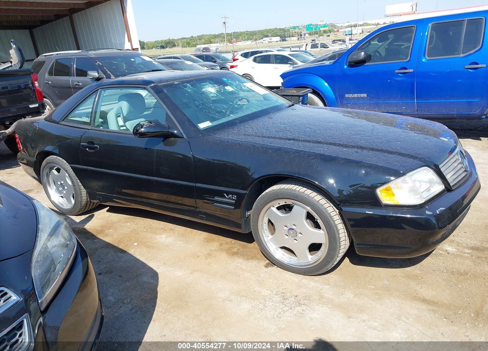 2001 MERCEDES-BENZ SL 600 VIN: WDBFA76F71F198018