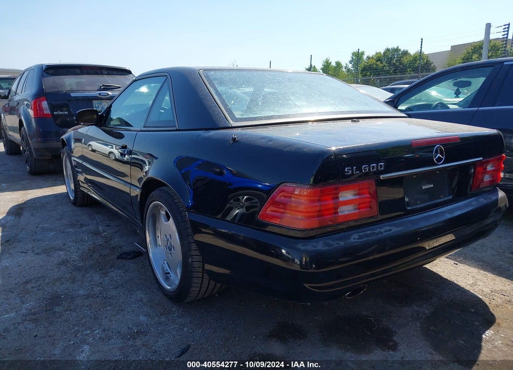 2001 MERCEDES-BENZ SL 600 VIN: WDBFA76F71F198018