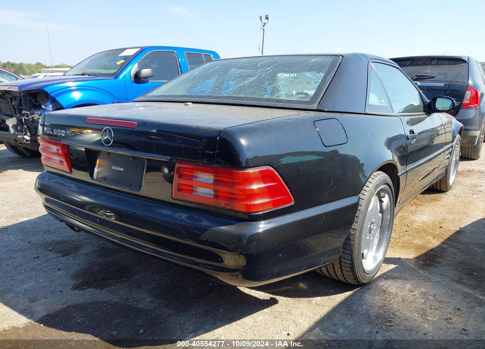 2001 MERCEDES-BENZ SL 600 VIN: WDBFA76F71F198018