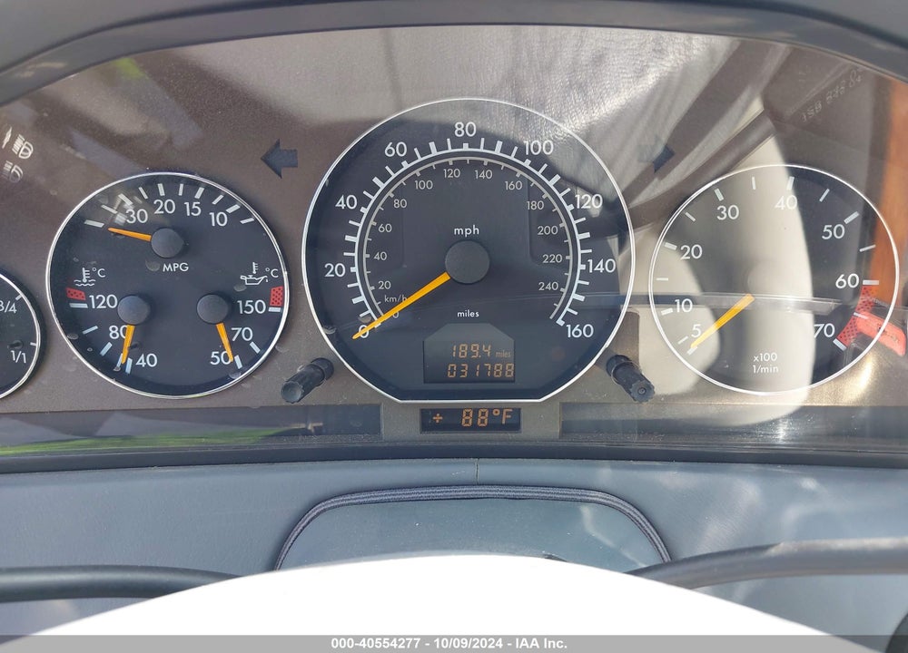 2001 MERCEDES-BENZ SL 600 VIN: WDBFA76F71F198018