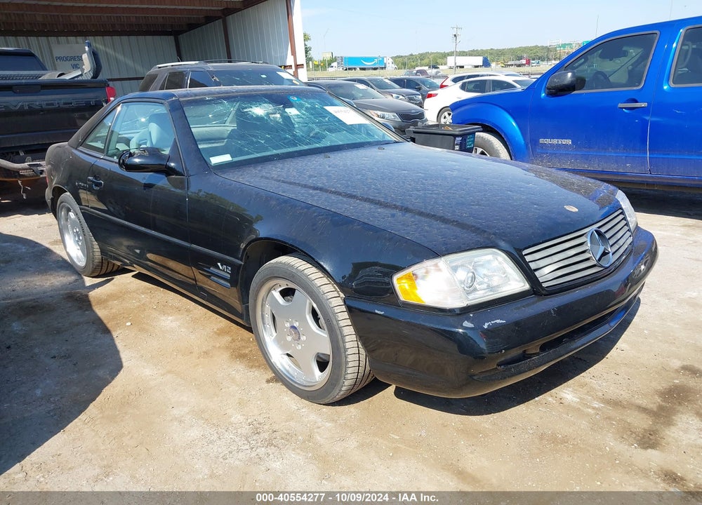 2001 MERCEDES-BENZ SL 600 VIN: WDBFA76F71F198018
