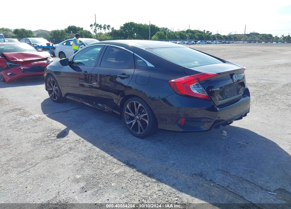2021 HONDA CIVIC SPORT VIN: 2HGFC2F86MH540675