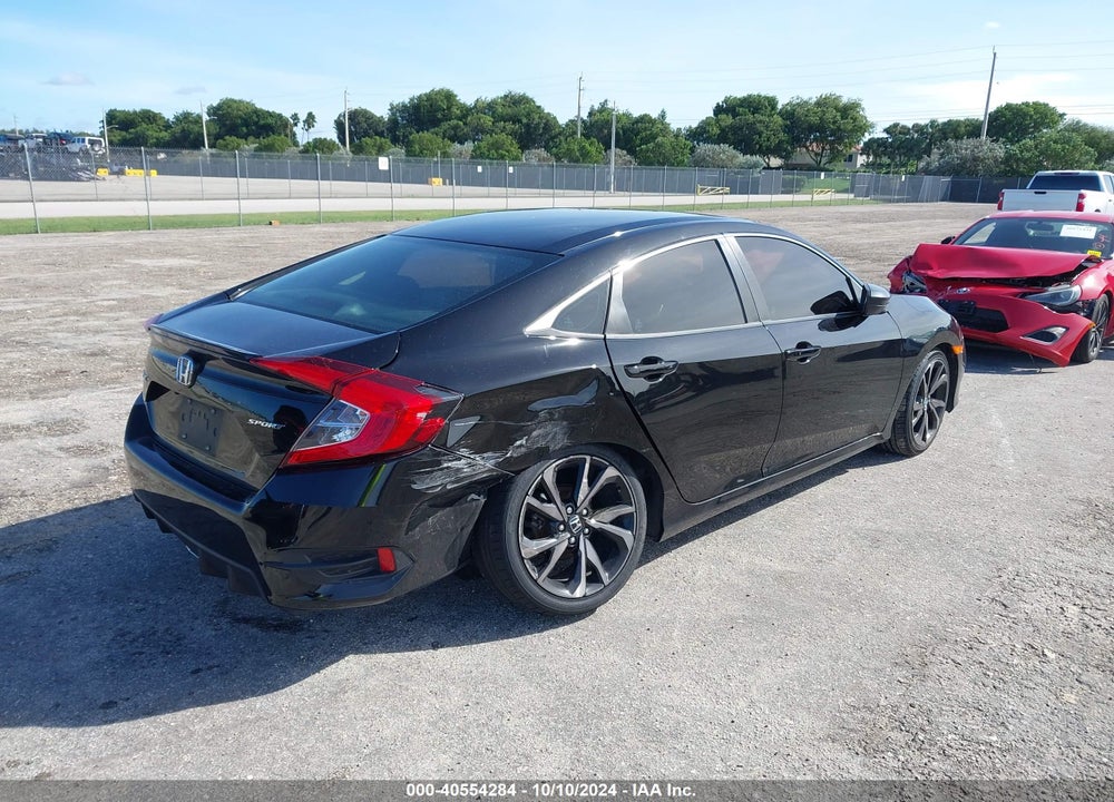 2021 HONDA CIVIC SPORT VIN: 2HGFC2F86MH540675