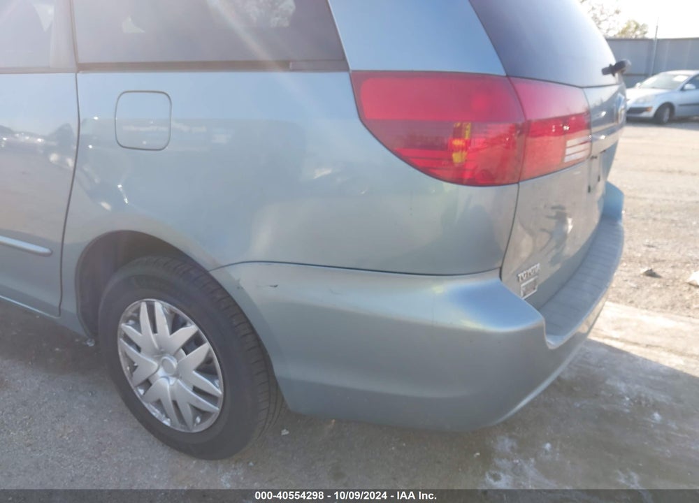 2005 TOYOTA SIENNA LE VIN: 5TDZA23C85S231321