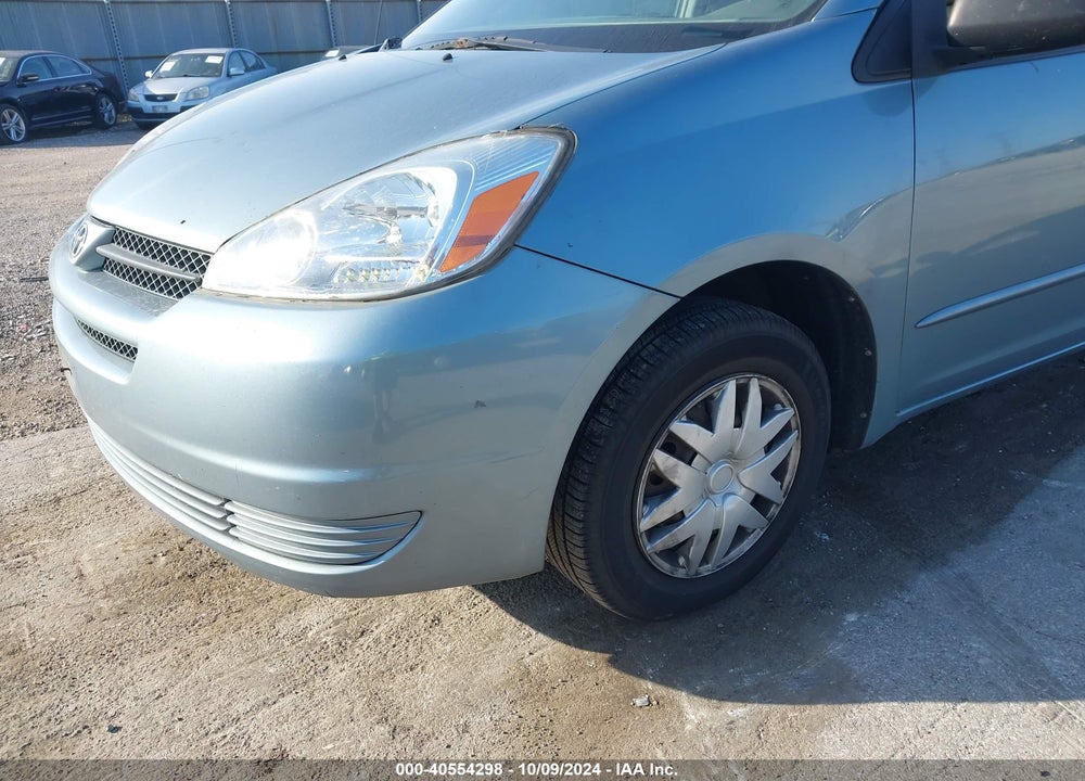2005 TOYOTA SIENNA LE VIN: 5TDZA23C85S231321