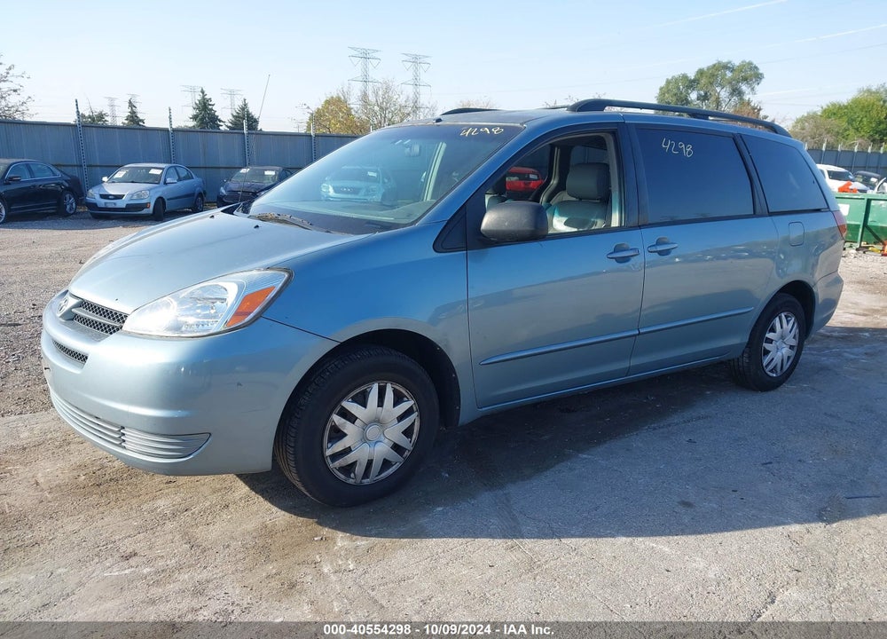 2005 TOYOTA SIENNA LE VIN: 5TDZA23C85S231321